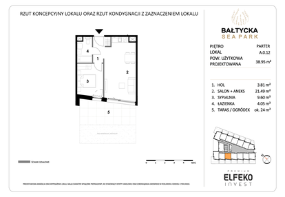 Mieszkanie w inwestycji: Bałtycka Sea Park