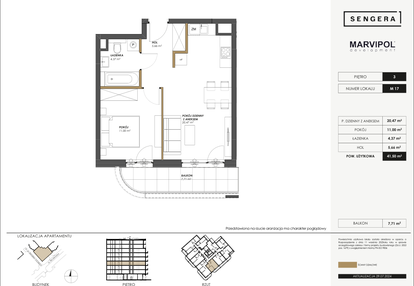 Mieszkanie w inwestycji: SENGERA 1