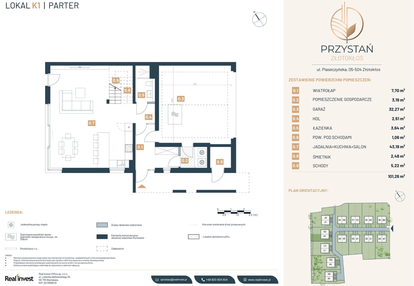 Mieszkanie w inwestycji: Przystań Złotokłos