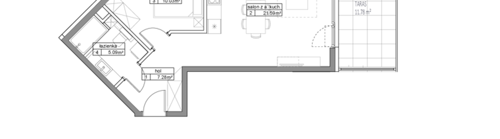 Mieszkanie w inwestycji: Apartamenty na Klifie bud. D, E i F