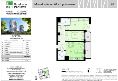Mieszkanie w inwestycji: Dzielnica Parkowa VII
