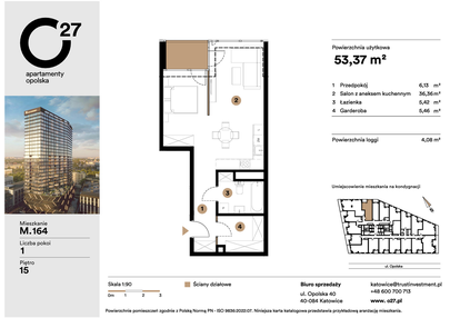 Mieszkanie w inwestycji: O27 Apartamenty Opolska