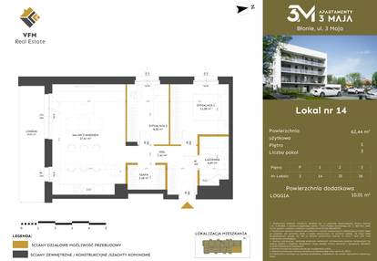 Mieszkanie w inwestycji: Apartamenty 3 Maja