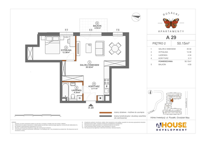Mieszkanie w inwestycji: Apartamenty Rusałki