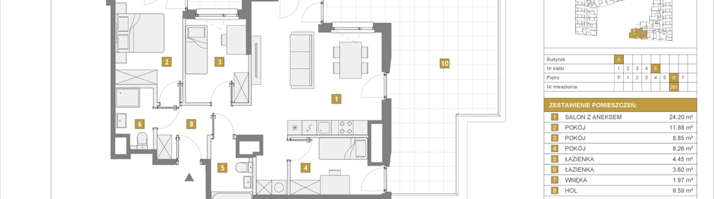 Mieszkanie w inwestycji: Apartamenty Metro Wilanowska