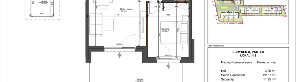 Mieszkanie w inwestycji: Aura Mokotów II