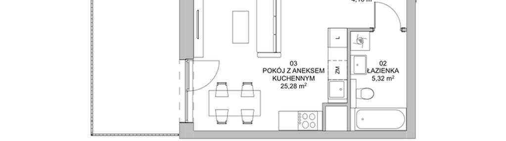 Mieszkanie w inwestycji: Francuska Park VIIIA