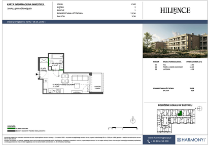 Mieszkanie w inwestycji: Hillence etap 3
