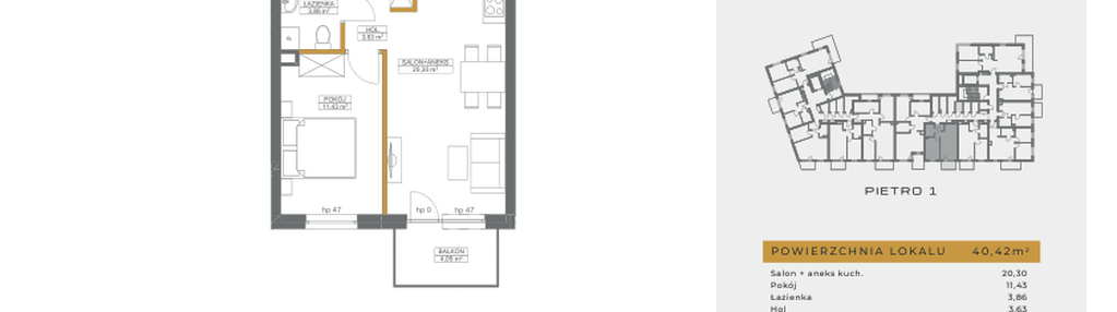 Mieszkanie w inwestycji: PULSE Wzgórze Wolności