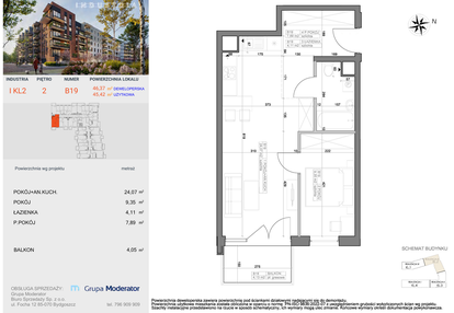 Mieszkanie w inwestycji: Industria etap I-B