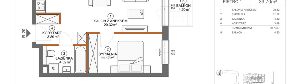 Mieszkanie w inwestycji: Apartamenty Rusałki