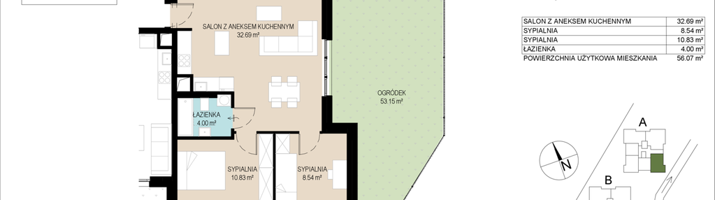 Mieszkanie w inwestycji: Wzgórze Gustawa