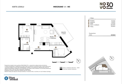 Mieszkanie w inwestycji: NOVO 30