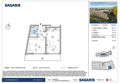 Mieszkanie w inwestycji: Essense Baltic Resort&Spa
