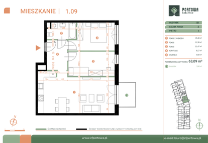 Mieszkanie w inwestycji: Casa Feliz Portowa II