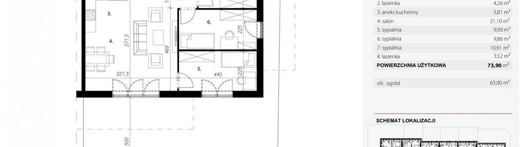 Mieszkanie w inwestycji: Wyspa Solna Etap III, budynek A