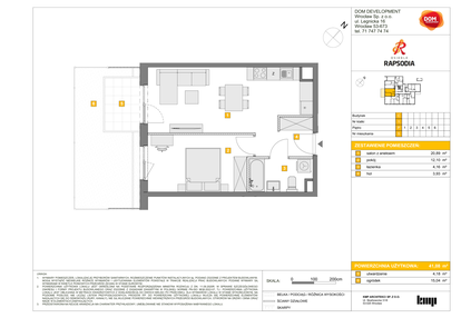 Mieszkanie w inwestycji: Osiedle Rapsodia etap 2