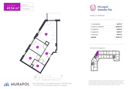 Mieszkanie w inwestycji: Murapol Osiedle Filo etap II