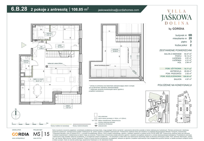 Mieszkanie w inwestycji: Villa Jaśkowa Dolina etap II