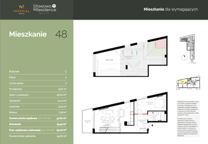 Mieszkanie w inwestycji: Stawowa Residence - etap V