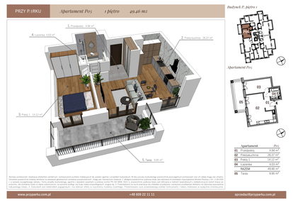 Mieszkanie w inwestycji: Przy Parku etap II