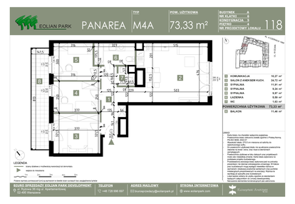 Mieszkanie w inwestycji: Panarea
