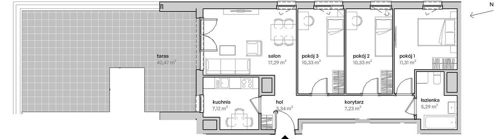 Mieszkanie w inwestycji: Unii Lubelskiej Vita