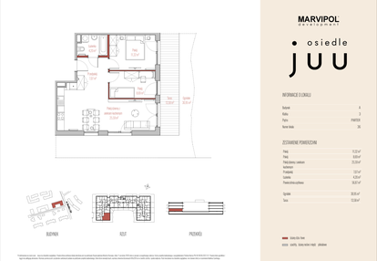 Mieszkanie w inwestycji: Osiedle Juu