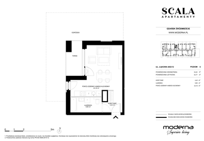 Mieszkanie w inwestycji: Scala