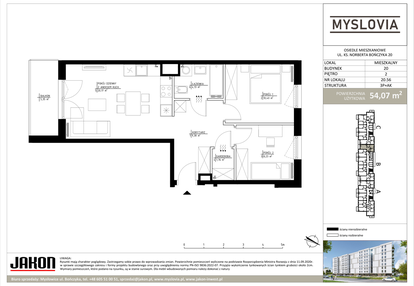 Mieszkanie w inwestycji: Myslovia