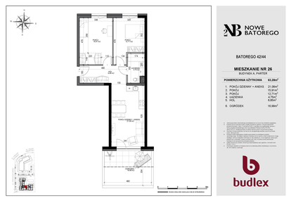 Mieszkanie w inwestycji: Nowe Batorego 2