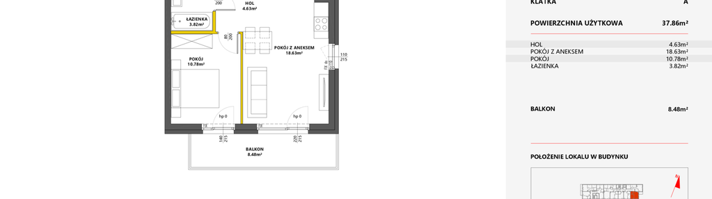 Mieszkanie w inwestycji: Metro Art 6
