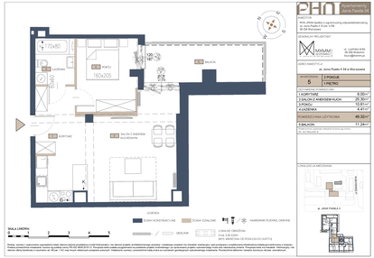 Mieszkanie w inwestycji: Apartamenty Jana Pawła 34