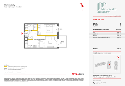 Mieszkanie w inwestycji: Miasteczko Julianów