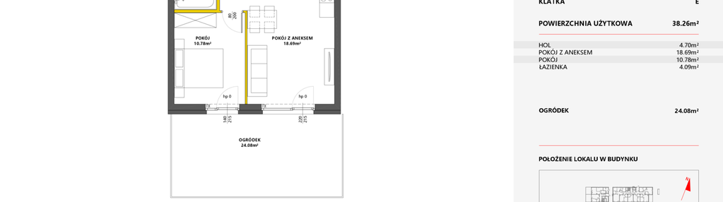 Mieszkanie w inwestycji: Metro Art 6