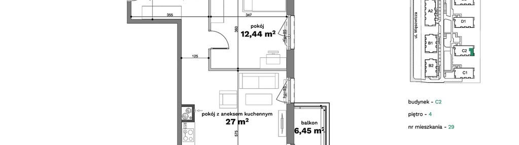 Mieszkanie w inwestycji: Forma Otwarta etap C
