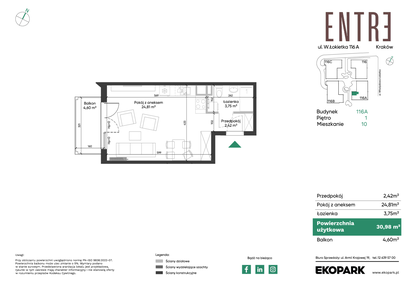 Mieszkanie w inwestycji: Entre
