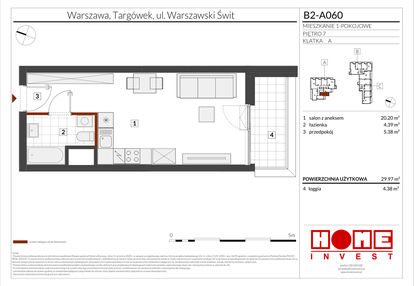 Mieszkanie w inwestycji: Warszawski Świt etap IX