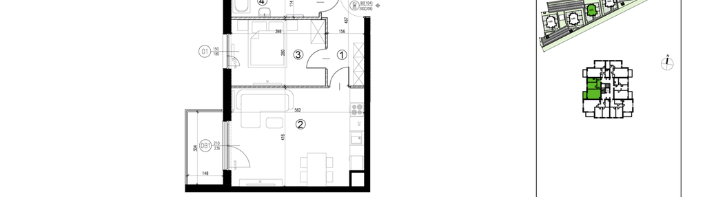 Mieszkanie w inwestycji: Zielone Zamienie X