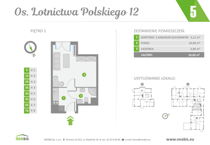 Mieszkanie w inwestycji: Os. Lotnictwa Polskiego 12
