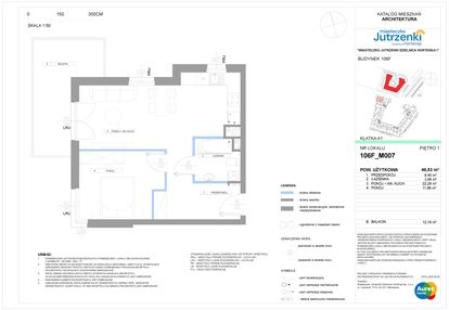Mieszkanie w inwestycji: Miasteczko Jutrzenki Dzielnica Hortensji