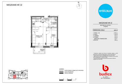 Mieszkanie w inwestycji: Enklawa Apartamenty Z4 i Z5