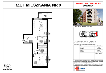 Mieszkanie w inwestycji: Wólczańska 248 - etap II
