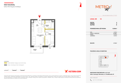 Mieszkanie w inwestycji: Metro Art 7