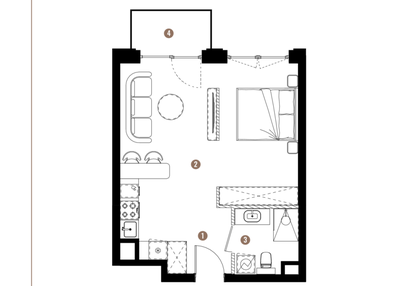 Mieszkanie w inwestycji: Apartamenty Reytana bud. F