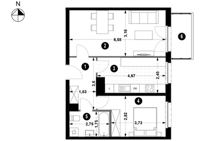 Mieszkanie w inwestycji: Nowa Winnica