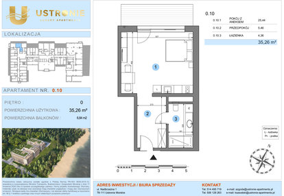 Mieszkanie w inwestycji: Ustronie Luxury Apartments