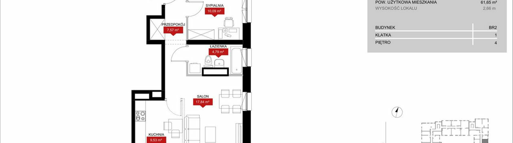 Mieszkanie w inwestycji: Browary Wrocławskie 2