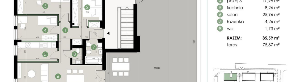 Mieszkanie w inwestycji: Osiedle Kwiatowa