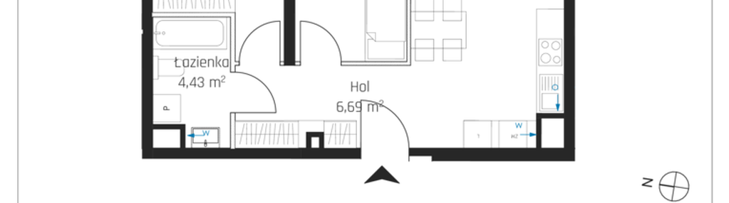 Mieszkanie w inwestycji: Nadmotławie Apartments etap I